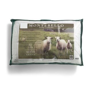 MONTEBELLO Australian Wool Luxury Bed Pillow